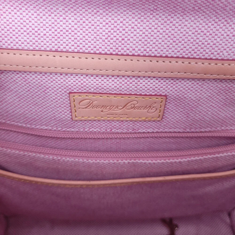 Dooney & Bourke Janine Rainbow Floral Print Coated Cotton Satchel